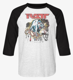 Shocked Ratt Raglan Baseball Shirt - Ratt Band Art, HD Png Download, Transparent PNG