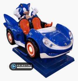 Sonic Kiddie Ride By Sega - Sonic Sega All Stars Racing Arcade, HD Png Download, Transparent PNG
