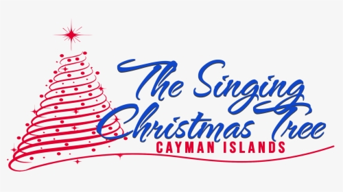 Cayman Singing Christmas Tree - Calligraphy, HD Png Download, Transparent PNG