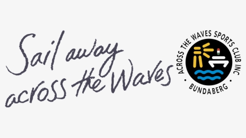 Across The Waves Sports Club Inc Logo Png Transparent - Across The Waves, Png Download, Transparent PNG