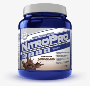 Hi Tech Pharmaceuticals Sports Nutrition & More Chocolate - Hi-tech Pharmaceuticals Nitropro 1lb, HD Png Download, Transparent PNG
