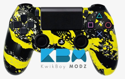 Red And Blue And Black Ps4 Controller, HD Png Download, Transparent PNG