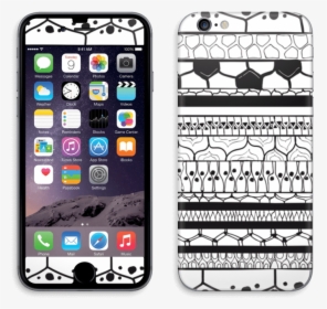 Black Stripes Skin Iphone 6/6s - Garskin Hp Keren, HD Png Download, Transparent PNG