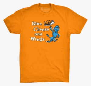 Blue Cheese With Wings Shirt, HD Png Download, Transparent PNG