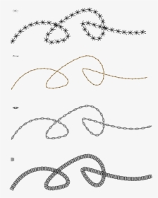 Patterns On Path Collection 1 - Alambre Dibujo, HD Png Download, Transparent PNG