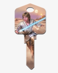 Star Wars Luke Skywalker House Key - Luke Skywalker, HD Png Download, Transparent PNG