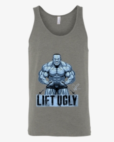 Lift Ugly Jersey Tank Dave Palumbo Blue   Class Lazyload - Shirt, HD Png Download, Transparent PNG