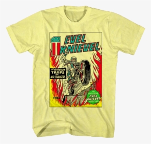 Comic Book Cover Evel Knievel T-shirt - Oh Honey Trixie Mattel, HD Png Download, Transparent PNG