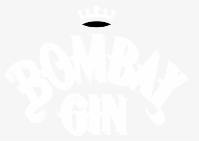 Bombay Gin Logo Black And White - Circle, HD Png Download, Transparent PNG