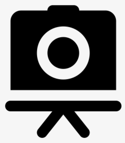 Vintage Camera Icon - Circle, HD Png Download, Transparent PNG