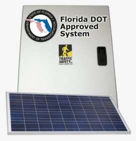 Ts1100 Crosswalk System Controller Solar Powered Model - Florida Department Of Transportation, HD Png Download, Transparent PNG