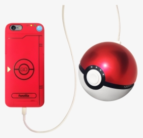 Pokeball Power Bank , Png Download - Headphones, Transparent Png, Transparent PNG