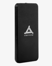 4,000 Mah Black Slim Metal Power Bank - Smartphone, HD Png Download, Transparent PNG