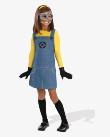 Minion Costume Girl, HD Png Download, Transparent PNG