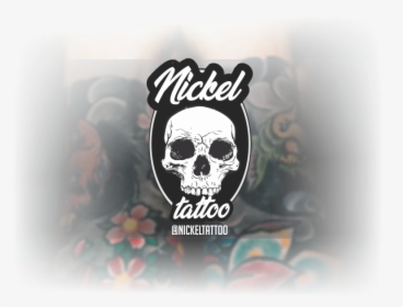 Nickel Tattoo - Skull, HD Png Download, Transparent PNG