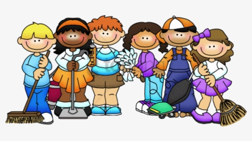 Free Png Children Png Clipart Png Image With Transparent - Class Room Cleaning Clip Art, Png Download, Transparent PNG