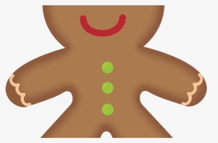 Gingerbread House Border Vector Black And White Download - Ginger Bread Gingerbread Cartoon, HD Png Download, Transparent PNG