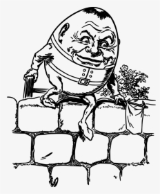 Humpty Dumpty Egg Alice In Wonderland Free Photo, HD Png Download, Transparent PNG