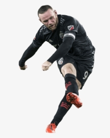 Wayne Rooney render - Wayne Rooney Scoring A Goal, HD Png Download, Transparent PNG