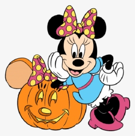 Disney Halloween Clipart - Happy Halloween Mickey And Minnie, HD Png Download, Transparent PNG