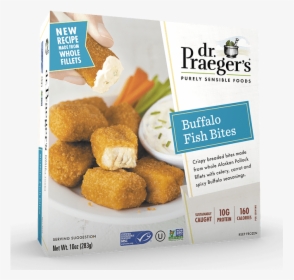 Praeger S Buffalo Fish Bites Package - Dr Praeger's Chickenless Nuggets Kids, HD Png Download, Transparent PNG