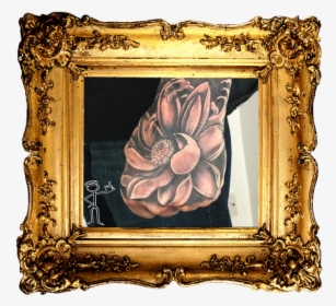 Lotus Hand Tattoo - Marcos Para Fotos Caballeros, HD Png Download, Transparent PNG