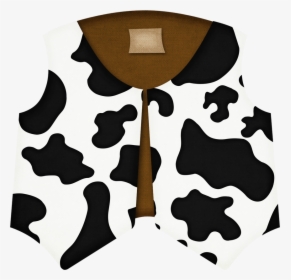 Cowgirl Clipart Western Attire - Cow Skin Pattern, HD Png Download, Transparent PNG