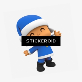 Pocoyo Blue Santa Suit - Pocoyo Christmas, HD Png Download, Transparent PNG