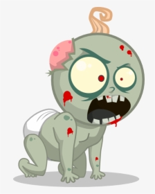Zombiebaby - Baby Zombie Clipart, HD Png Download, Transparent PNG