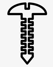 Zipper Outline, HD Png Download, Transparent PNG
