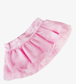 Satin Tutu Pink Skirt - Teddy Bear, HD Png Download, Transparent PNG