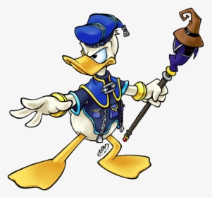 Imágenes Y Gifs De Disney El Pato Donald - Donald Kingdom Hearts Art, HD Png Download, Transparent PNG