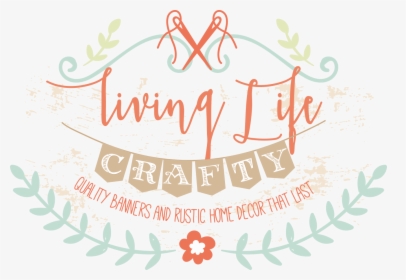 Living Life Crafty - Calligraphy, HD Png Download, Transparent PNG