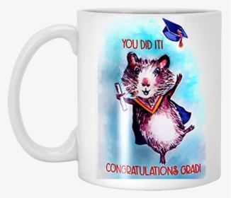 Guinea Pig Mug Congratulations Congrats New Job Graduation - Coffee Cup, HD Png Download, Transparent PNG