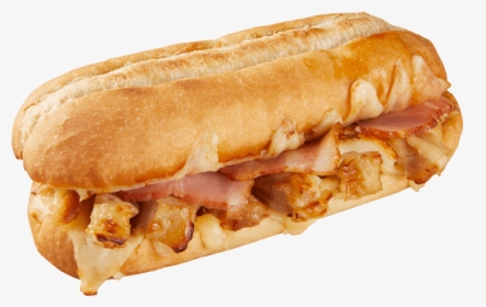 Californian Chicken & Bacon Pizza Sandwich - Fast Food, HD Png Download, Transparent PNG