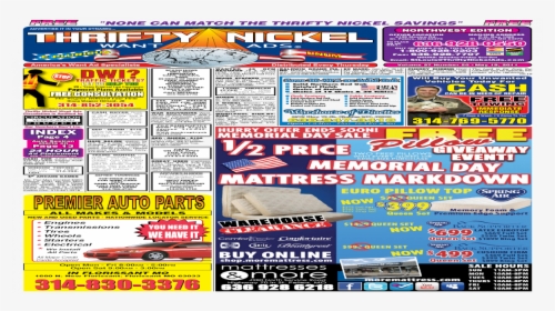 Thrifty Nickel - St - Louis - 02 14 - Flyer, HD Png Download, Transparent PNG