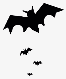 Bat Silhouette Icon - Silhouette, HD Png Download, Transparent PNG