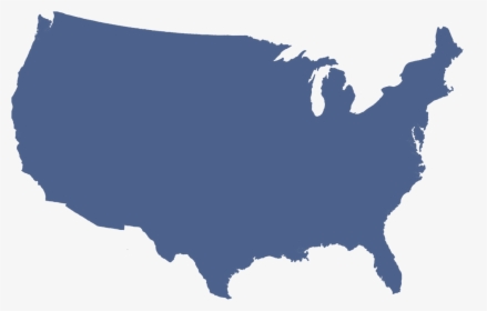 United States Map Grey, HD Png Download, Transparent PNG