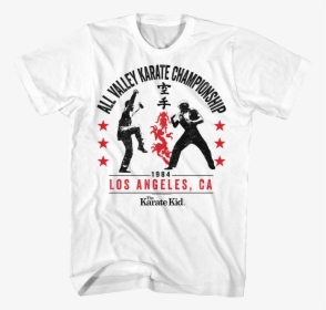 All Valley Championship Karate Kid T-shirt - Back To The Future T, HD Png Download, Transparent PNG