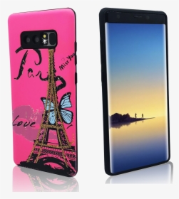 Samsung Galaxy Note 8 Mm 3d Paris Butterfly, HD Png Download, Transparent PNG