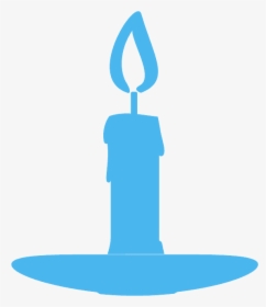 Black Burning Candle Candle Clip Art, HD Png Download, Transparent PNG