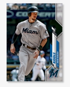 Jt Riddle 2020 Topps Series 1 Base Card Poster - Baseball Player, HD Png Download, Transparent PNG