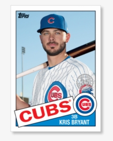 Kris Bryant 2020 Topps Series 1 1985 Topps Baseball - Chicago Cubs, HD Png Download, Transparent PNG