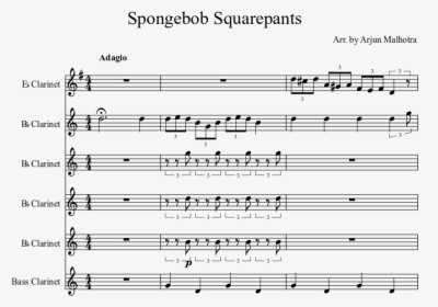 Transparent Spongebob Jellyfish Png - 星野 源 アイデア 楽譜, Png Download, Transparent PNG