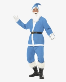 Blue Santa Outfit, HD Png Download, Transparent PNG