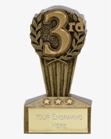 Third Place - 3rd Runner Up Trophy, HD Png Download, Transparent PNG