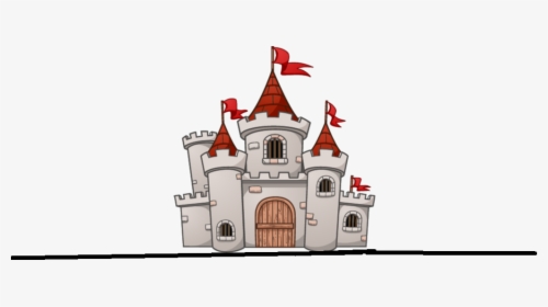 Middle Ages Castle Cartoon, HD Png Download, Transparent PNG