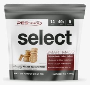 Pescience Select Smart Mass Protein - Pescience Select Smart Mass Servings, HD Png Download, Transparent PNG