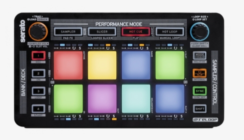 Reloop Neon Modular Drum Pad Controller For Serato - Dj Drum Pad, HD Png Download, Transparent PNG