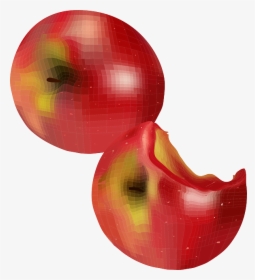 Red, Fruit, Apples, Bite, Delicious, Chew, Apple - Apple Vector, HD Png Download, Transparent PNG
